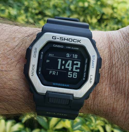 G-SHOCK GBX-100 in the shade