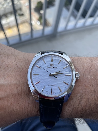 Grand Seiko Omiwatari balcony