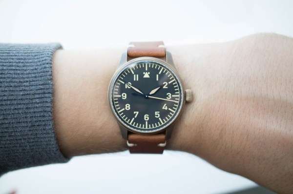  Stowa Flieger Vintage Bronze happy hands