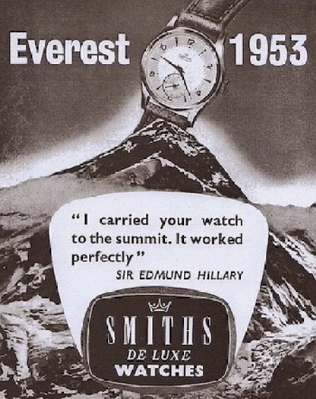 Smith's watch on everest