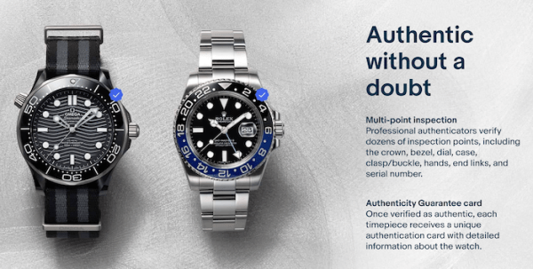 EBay watch sales - authenticity guarantee