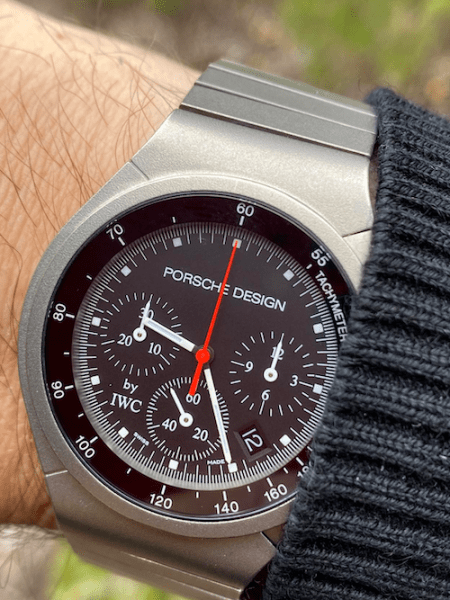 IWC Porsche Design Titanium Chronograph (courtesy thetruthaboutwatches.com)