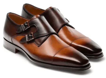 Magnanni Jaden Water Resistant Monk Shoe