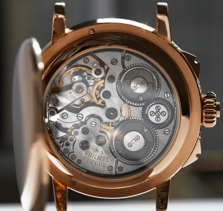 Philippe Dufour Grande et Petite Sonnerie caseback