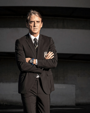 Roberto Mancini's Richard Mille off the cuff